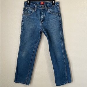 Wrangler Men's Straight Blue Jeans Size 31x30